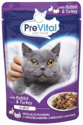Partner in Pet Food PreVital rabbit & turkey jelly 24x100 g