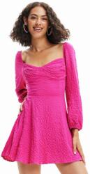 Desigual ruha rózsaszín, mini, harang alakú - rózsaszín XL