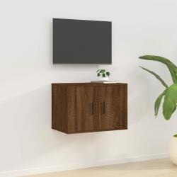 vidaXL barna tölgy színű fali TV-szekrény 57 x 34, 5 x 40 cm (816623) - vidaxl
