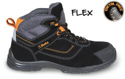 Beta 7218 FN FLEX Action nabuk bőr bokacipő, mérsékelten vízálló kopásálló orrvédő betéttel és gyorskioldással 44 (BETA 7218FN/44") (BETA-072180044)