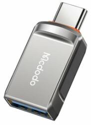 Mcdodo USB-A 3.0 - USB-C adapter szürke (OT-8730)