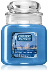 The Country Candle Company Christmas Time In The City lumânare parfumată 453 g