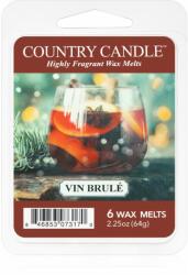 Country Candle Vin Brulé ceară pentru aromatizator 64 g