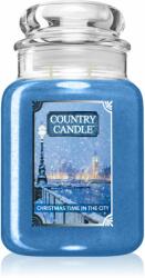 The Country Candle Company Christmas Time In The City lumânare parfumată 680 g