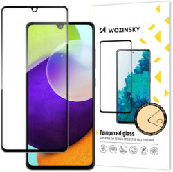 Wozinsky Super Tough Full Glue Tempered Glass Full Screen With Frame Case Friendly Samsung Galaxy A33 5G Black - vexio