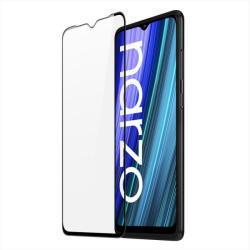 Dux Ducis 9D Tempered Glass 9H Full Screen Tempered Glass with Realme Narzo 50A frame black (case friendly) - vexio