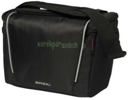 Basil kormánytáska Sport Design Handlebar Bag, KF kompatibilis, kormányadapter nélkül (BA 70177), fekete - kerekparabc