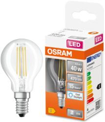OSRAM E14 LED Star kisgömb 4W 470lm 6500K daylight 300° - 40W izzó helyett (4058118166602)