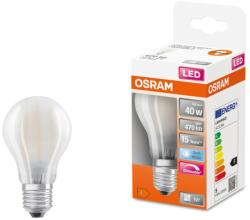 OSRAM E27 LED SStar 4, 8W 470lm 4000K hidegfehér, szabályozható 320° - 40W izzó helyett (4058075434660)