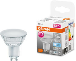 OSRAM GU10 LED SStar+ 4, 1W 350lm 4000K hidegfehér, szabályozható 120° - 32W izzó helyett (4058075613140)