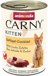 Animonda 12x400g animonda Carny Kitten nedves macskatáp- Szárnyas-koktél