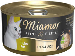 Miamor 24x85g Miamor Feine Filets szószban nedves macskatáp - Csirke pur
