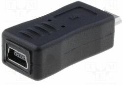 VCOM адаптер Adapter Micro USB M to Mini USB F - CA418 (CA418)