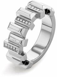 Calvin Klein Stílusos acél gyűrű kristályokkal Luster 35000322 (Kerület 54 mm)