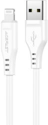 ACEFAST C3-02 Lightning 1.2m, 2.4A Alb