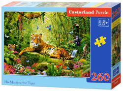 Castorland 260 db-os puzzle - Őfelsége a tigris (B-27569) (B-27569)