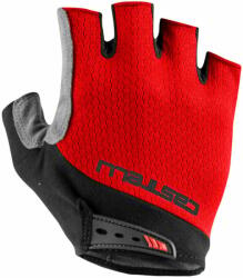 Castelli Entrata V Glove Red S Kesztyű kerékpározáshoz (4521075-023-S)