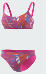 Adidas Bikini Padded Flower Graphic Bikini IM1247 Roz Costum de baie dama