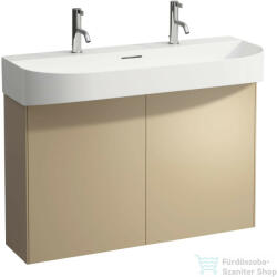 Laufen Sonar 97, 4 cm széles 2 ajtós alsószekrény H810347 mosdóhoz, Gold H4054840340401 (H4054840340401)