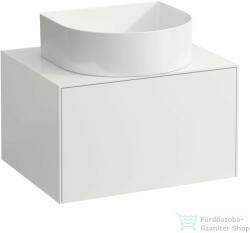 Laufen Sonar 57, 5 cm széles 1 fiókos alsószekrény H812340, H812341, H812342, H812343 mosdóhoz, Matt fehér H4054010341701 (H4054010341701)