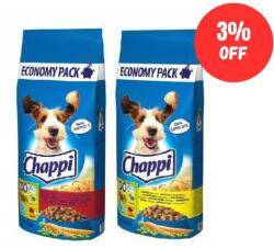Chappi CHAPPI 2x13, 5kg (27kg) - száraz kutyatáp marhahússal, baromfival és zöldséggel + baromfival és zöldséggel