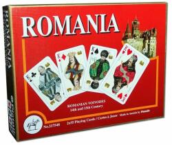 Cărți de joc România, produse de Piatnik, 2 pachete de cărți în cutie de lux