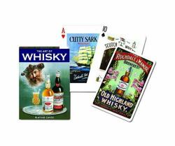 Cărți de joc Piatnik de colecție cu tema „The Art of Whisky