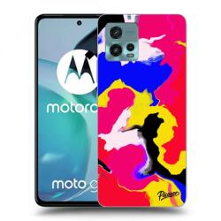 Picasee Husă transparentă din silicon pentru Motorola Moto G72 - Watercolor