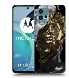 Picasee Husă neagră din silicon pentru Motorola Moto G72 - Trigger