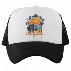 Salt water heals - Trucker Hálós Baseball Sapka (487537)