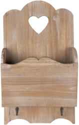 Clayre & Eef Raft suspendabil lemn maro 28x10x49 cm (6H2262) - decorer
