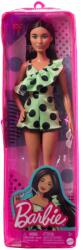 Mattel Papusa Barbie Fashionista Bruneta Cu Salopeta Verde (MTFBR37_HJR99) - etoys