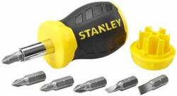 STANLEY Surubelnita magnetica Stanley + 6 varfuri Surubelnita