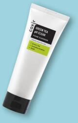 coxir Arctisztító hab zsíros bőrre Green Tea pH Clear Foam Cleanser - 150 ml