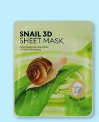Missha Snail 3D Sheet Mask arcmaszk csiganyálkával - 23 g / 1 db
