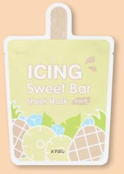 A'pieu Anyagmaszk Hűsítő ananász Icing Sweet Bar Sheet Mask Pineapple - 21 g / 1db