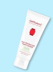 Cell Fusion C Daily Trouble Care Foam Cleanser mosóhab problémás bőrre - 130 ml
