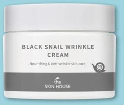 The Skin House Black Snail Wrinkle Cream anti-aging krém kollagénnel és fekete csiga mucinnal - 50 ml