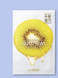 The Saem Natural Gold Kiwi Mask Sheet tissue arcmaszk - 21 ml / 1 db