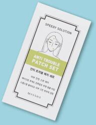 Missha Terápiás arctapaszok Speedy Solution Anti Trouble Patch Set - 0.5 g * 8 db