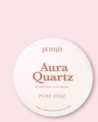 Petitfee & Koelf Hidrogél szemtapaszok gyöngyfehérjével és opálporral Aura Quartz Hydrogel Eye Mask Pure Opal - 80 g / 40 db