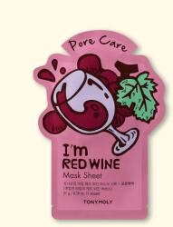 Tony Moly I'm Red Wine Mask Sheet tissue arcmaszk - 21 ml / 1 db