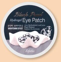 Esfolio Szemtapaszok gyöngyház kivonattal Black Pearl Hydrogel Eye Patch - 90 g / 60 db