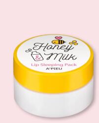 A'pieu Ajakmaszk Honey & Milk Lip Sleeping Pack - 6.7 g