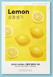 Missha Airy Fit Sheet Mask Lemon tissue arcmaszk - 19 g / 1 db