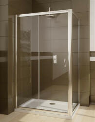 Radaway Premium Plus DWJ+S szögletes zuhanykabin 130x75 átlátszó (168)