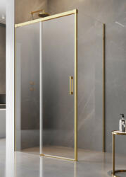 Radaway Idea Gold KDJ szögletes arany zuhanykabin 120x75 átlátszó balos (6600)
