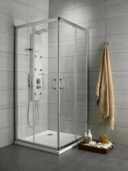 Radaway Premium Plus D szögletes zuhanykabin 90x75 átlátszó (77)