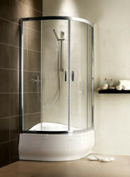 Radaway Premium Plus A1700 íves zuhanykabin 90x90 átlátszó (88)