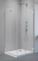 Radaway Arta KDD B szögletes zuhanykabin 80x100 átlátszó (2450)